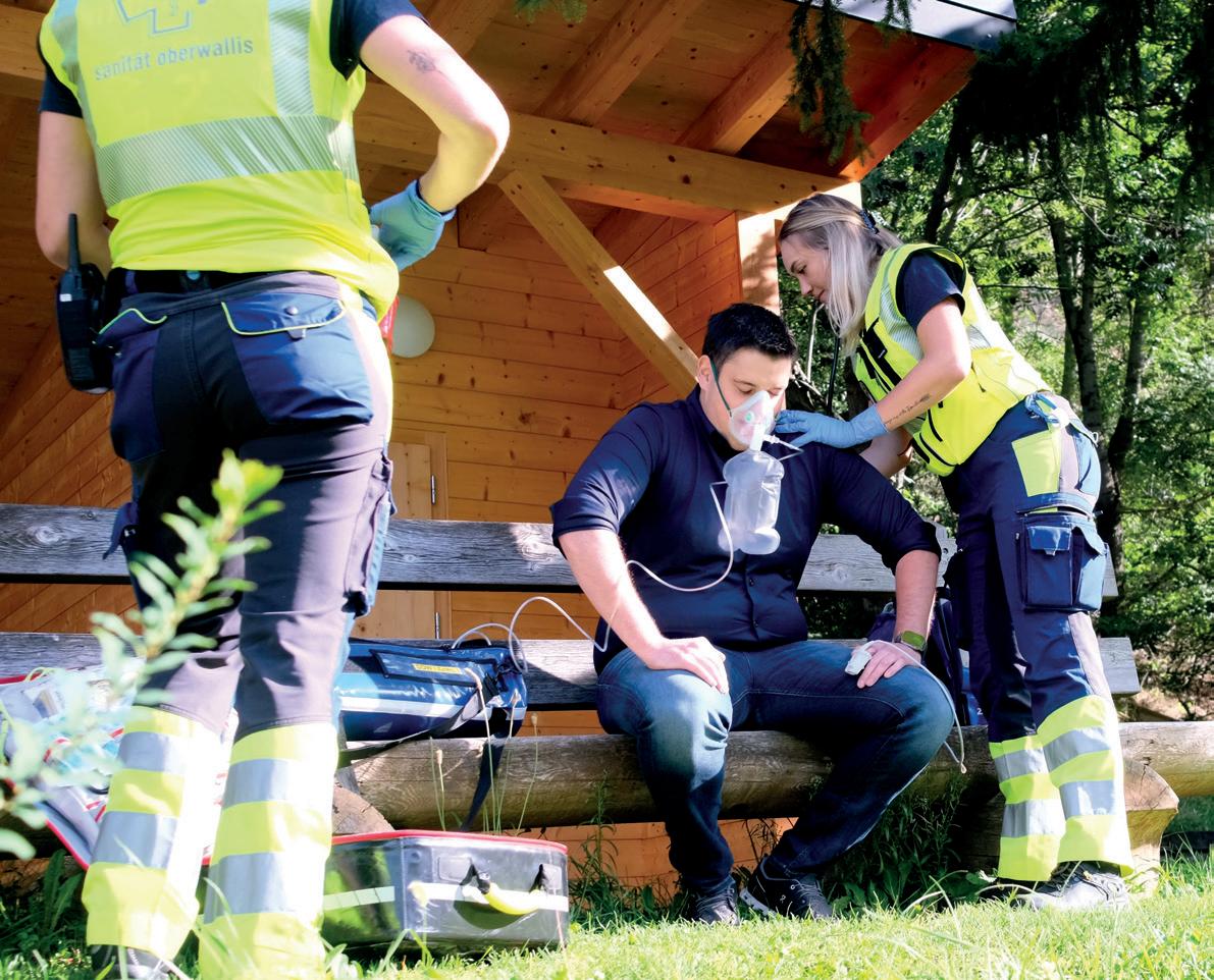 Le premier Rescue Forum Wallis transmet aux sauveteurs, à l’image du Sanität Oberwallis, des approches et des concepts innovants de la médecine d’urgence préhospitalière.