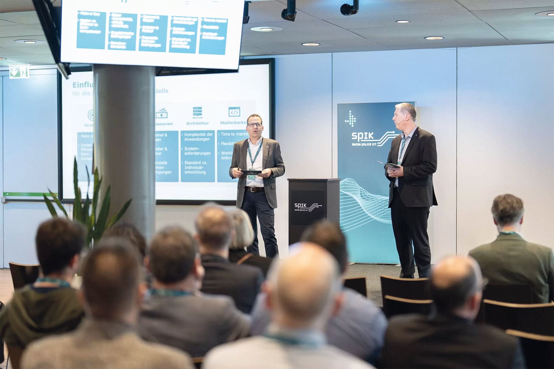 Am 16. und 17. März 2026 findet in Bern die 18. Auflage des Schweizer Polizei Informatik Kongresses SPIK statt – dieses Jahr erstmals in der neuen Festhalle in Bern.