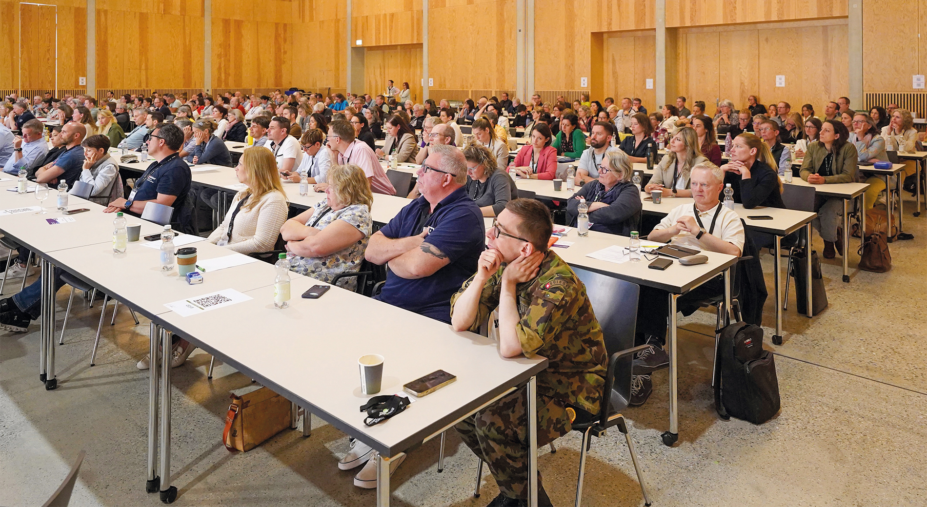 Auf der Fachtagung PSNV in Sursee erfahren Fachpersonen der psychologischen Notfallversorgung, Rettungseinsatzkräfte sowie Mitglieder von Kriseninterventionsteams viel Wissenswertes und Neues.
