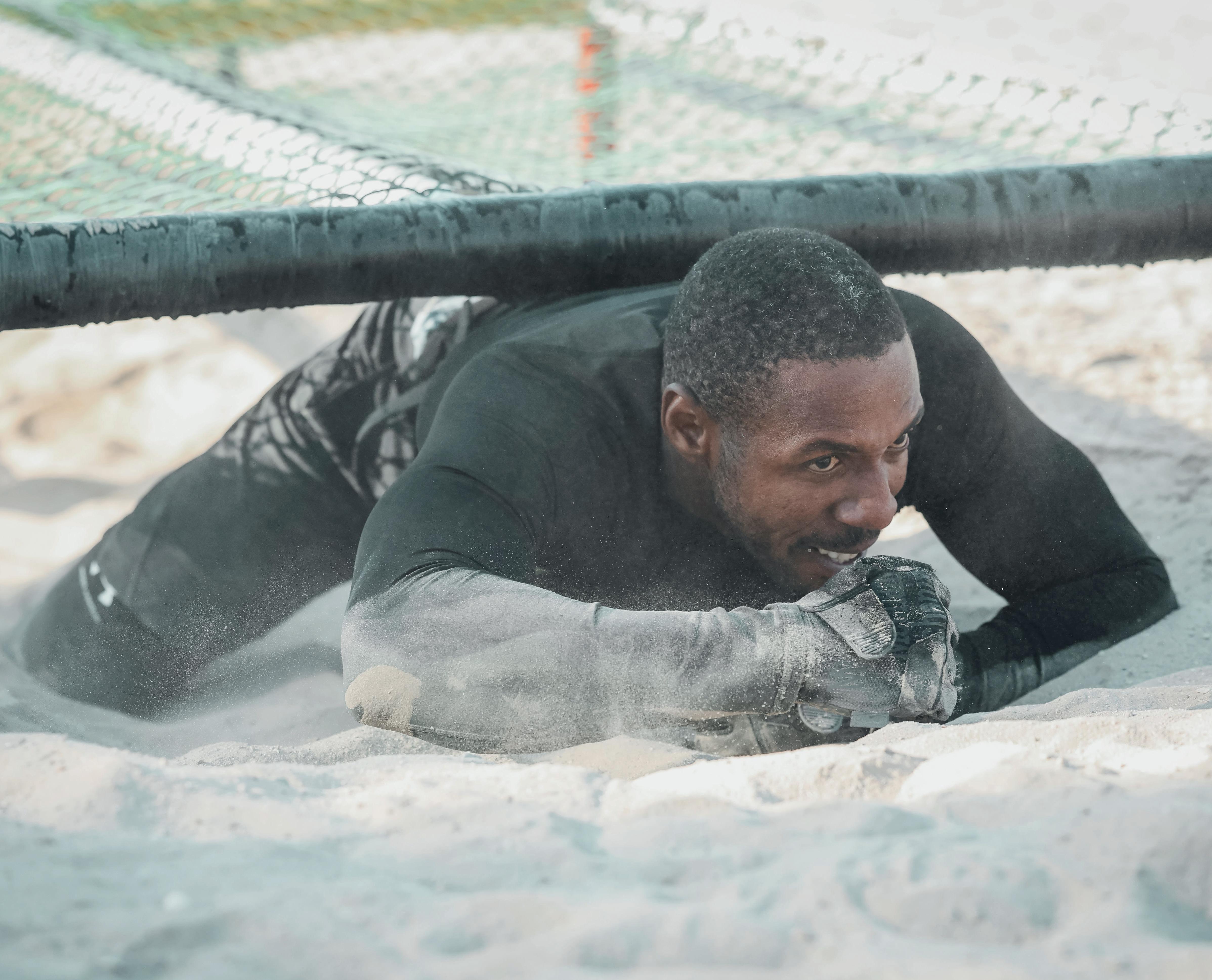 L’équipe de la police nationale du Rwanda a été la plus rapide sur le parcours d’obstacles.