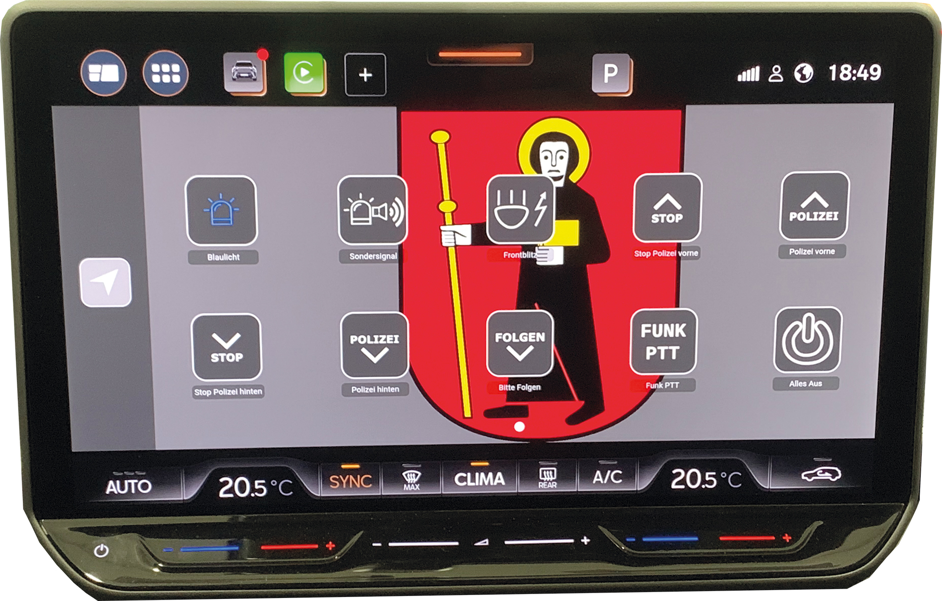 Marty présentera sur son stand cette nouvelle fonctionnalité de basculement d’écran via CarPlay.