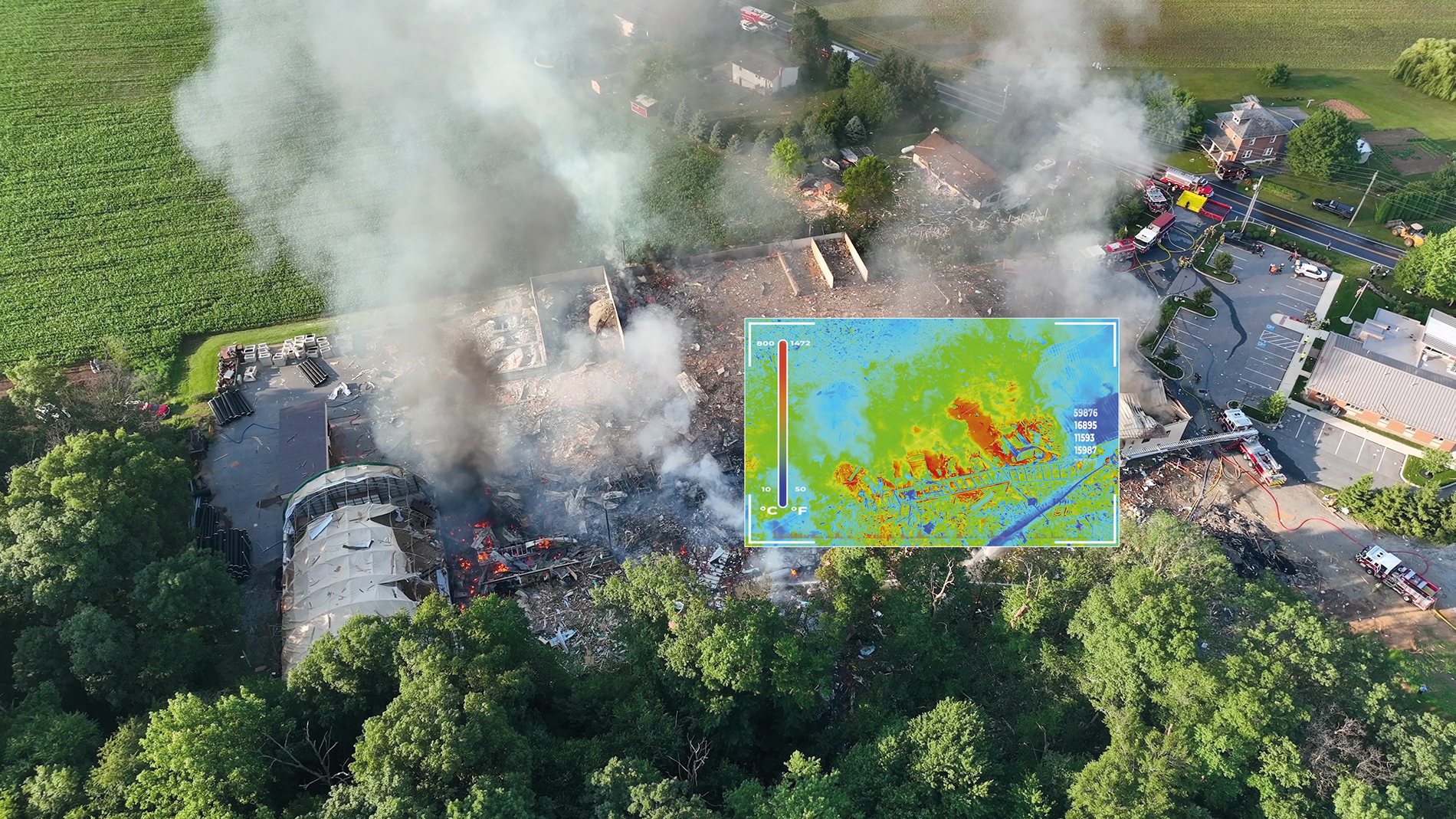 Les drones rendent de précieux services aux organisations d’intervention d’urgence, et pas uniquement pour l’évaluation de la situation.