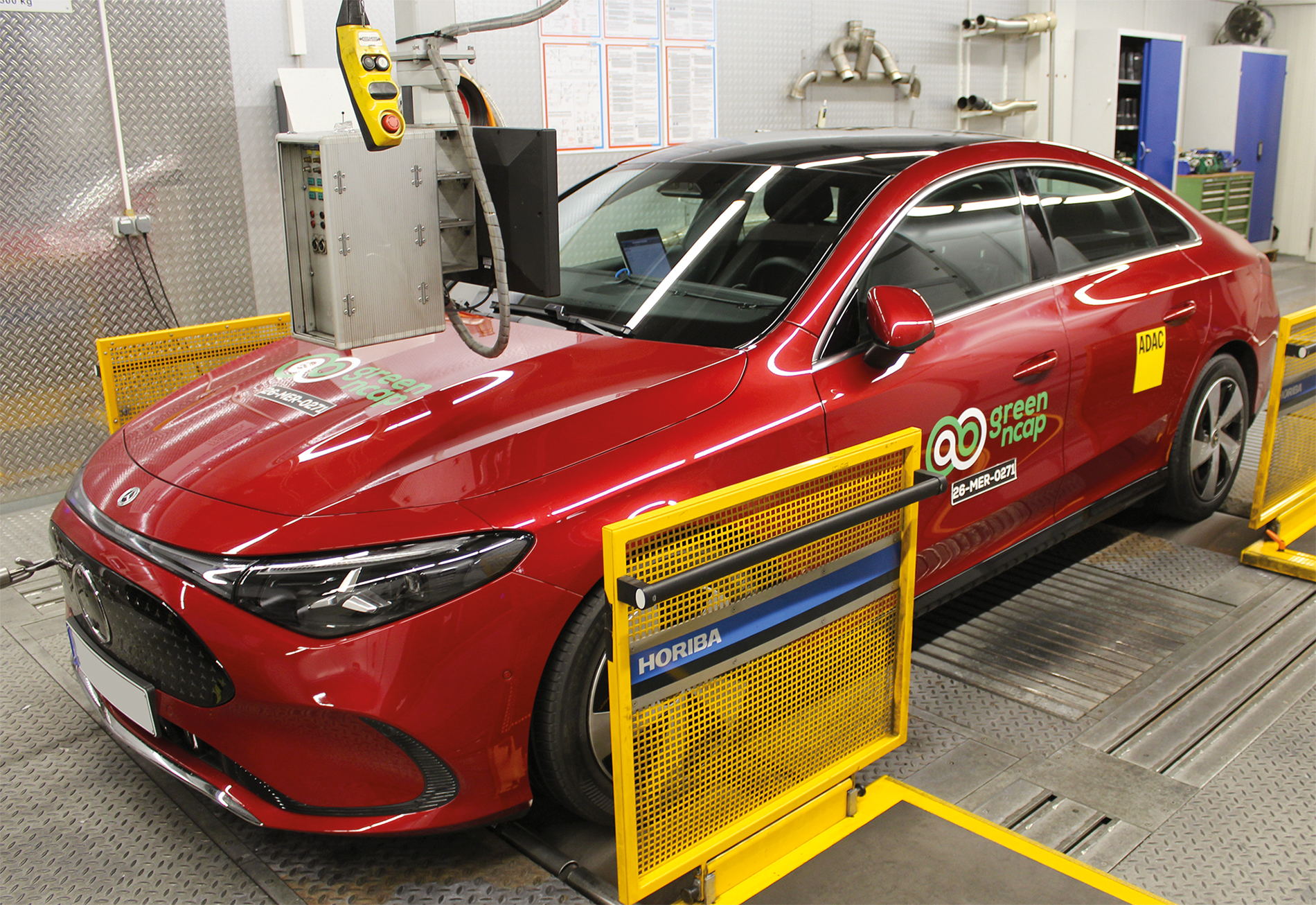 Stromlinie und Leichtigkeit bringen Reichweite: Der Mercedes-Benz CLA EQ 250+ ist ein Langstreckenläufer und erntet dafür 5 Sterne bei Green NCAP.