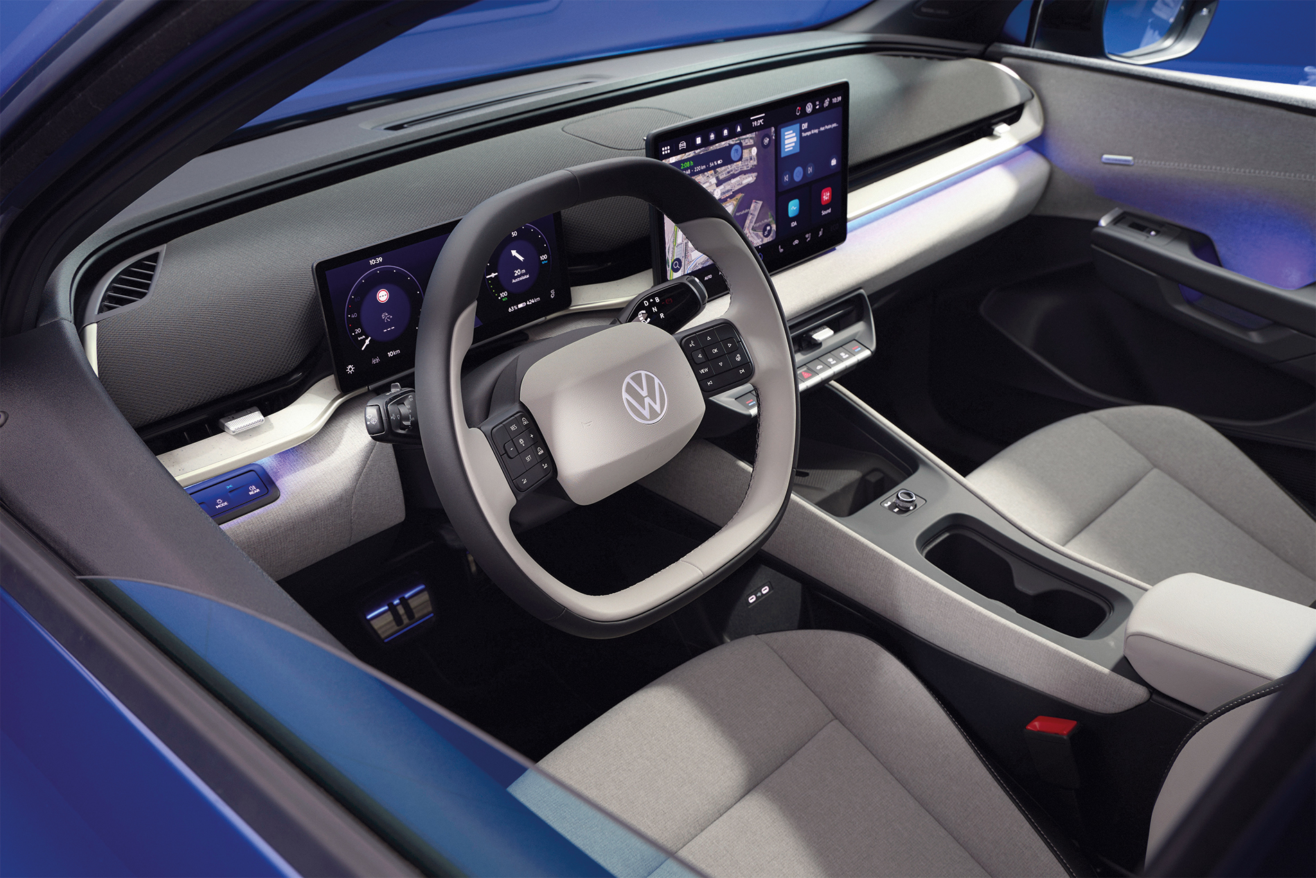 VW verabschiedet sich beim neuen ID. Polo vom Trend, verbaut wieder Tasten und Drehregler. Grossartig!